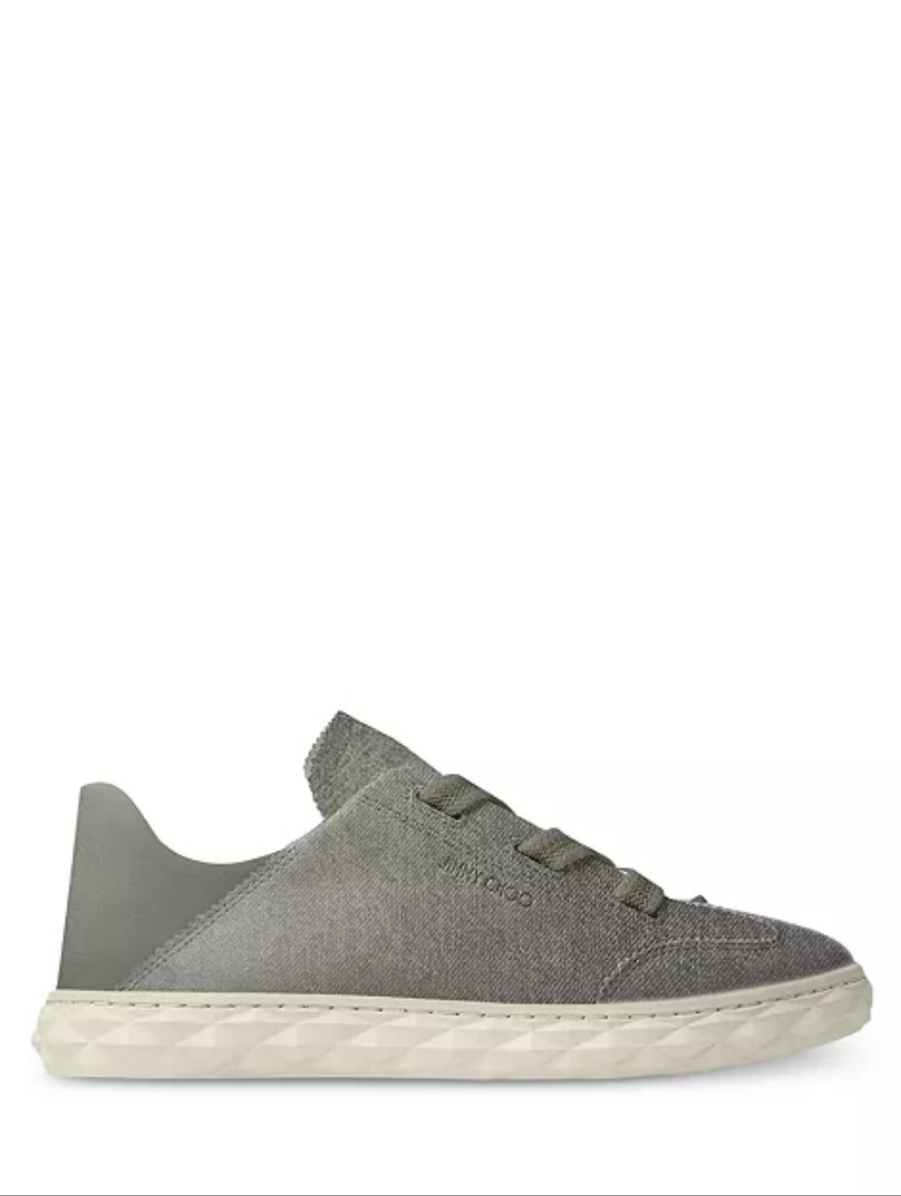 Jimmy Choo Diamond Light Flex Denim Suede Sneakers nwt size 9.5 US or 39.5 eu